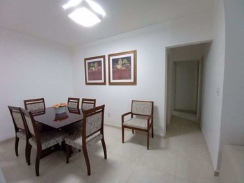 apartment em Rua Affonso Chaves, Ocian - Praia Grande - SP