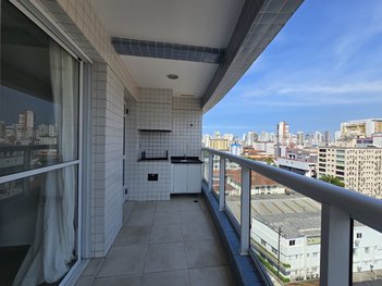 apartment em Rua Oswaldo Cruz, Boqueirão - Santos - SP