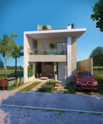 house em Rua João Anastácio de Castro, Centro - Aquiraz - CE