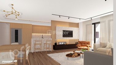 apartment em Rua Flávio Roberto Sabbadini, São Vicente - Gravataí - RS