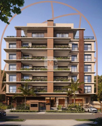 apartment em Rua Wenceslau Sarnacki, Mossunguê - Curitiba - PR