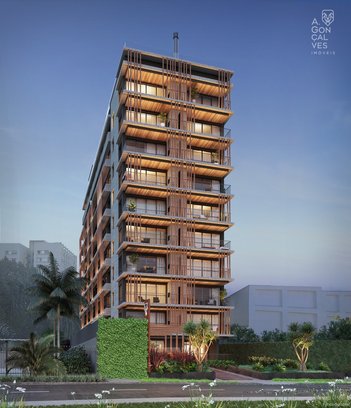 apartment em Rua Capitão Souza Franco, Bigorrilho - Curitiba - PR