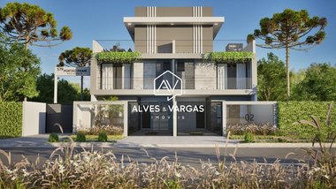 house em Rua São Mateus, Portão - Curitiba - PR