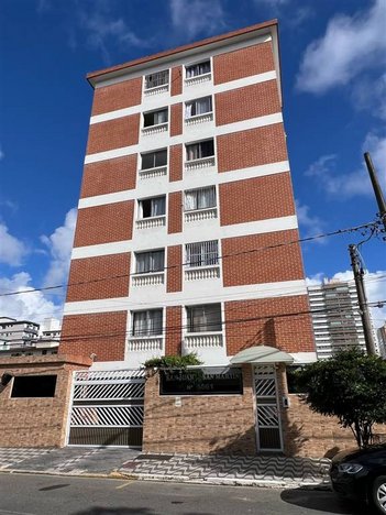 apartment em Rua Jaú, Canto do Forte - Praia Grande - SP
