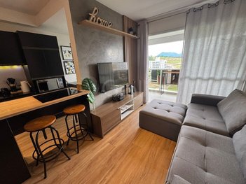 apartment em Rua dos Bem-Te-Vis, Pedra Branca - Palhoça - SC