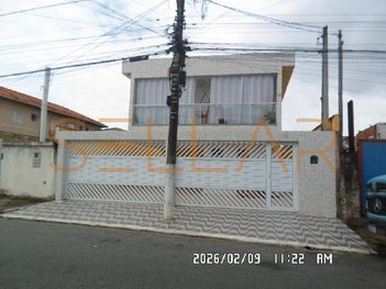 house em Rua Alécio Messiano, Antártica - Praia Grande - SP