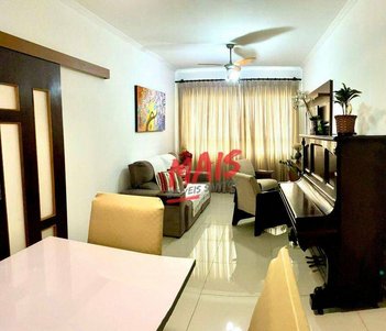 apartment em Rua Nabuco de Araújo, Boqueirão - Santos - SP