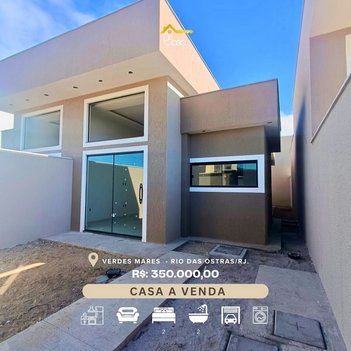 house em Avenida dos Bandeirantes, Praia Mar - Rio das Ostras - RJ