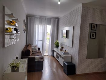 apartment em Estrada Jerusalém, Chácaras Caxingui - Embu das Artes - SP