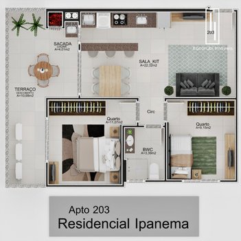 apartment em Rua Capitão Romualdo de Barros, Carvoeira - Florianópolis - SC