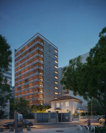 apartment em Rua Voluntários da Pátria, Botafogo - Rio de Janeiro - RJ