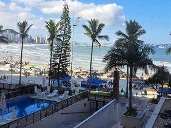apartment em Avenida General Monteiro de Barros, Vila Luis Antônio - Guarujá - SP