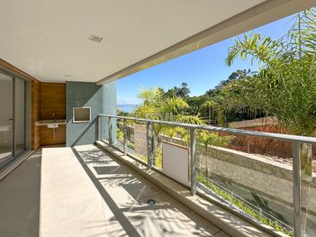 apartment em Haroldo Soares Glavan, Cacupé - Florianópolis - SC