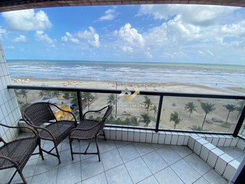 apartment em Avenida Presidente Kennedy, Guilhermina - Praia Grande - SP