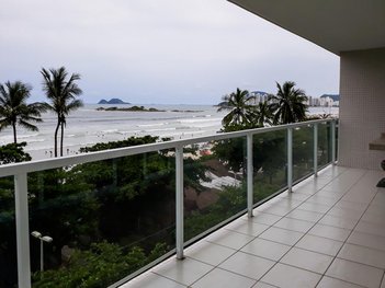 apartment em Avenida Marechal Deodoro da Fonseca, Pitangueiras - Guarujá - SP