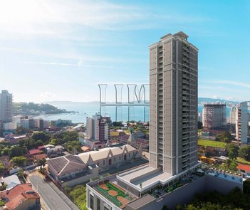 apartment em Avenida Governador Celso Ramos, Canto da Praia - Itapema - SC