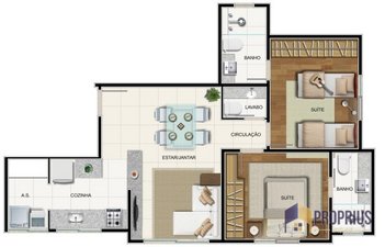 apartment em Rua Pium-I, Cruzeiro - Belo Horizonte - MG