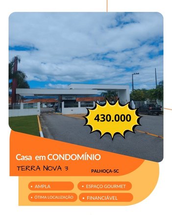 house em Rua Maria Basílio, Bela Vista - Palhoça - SC