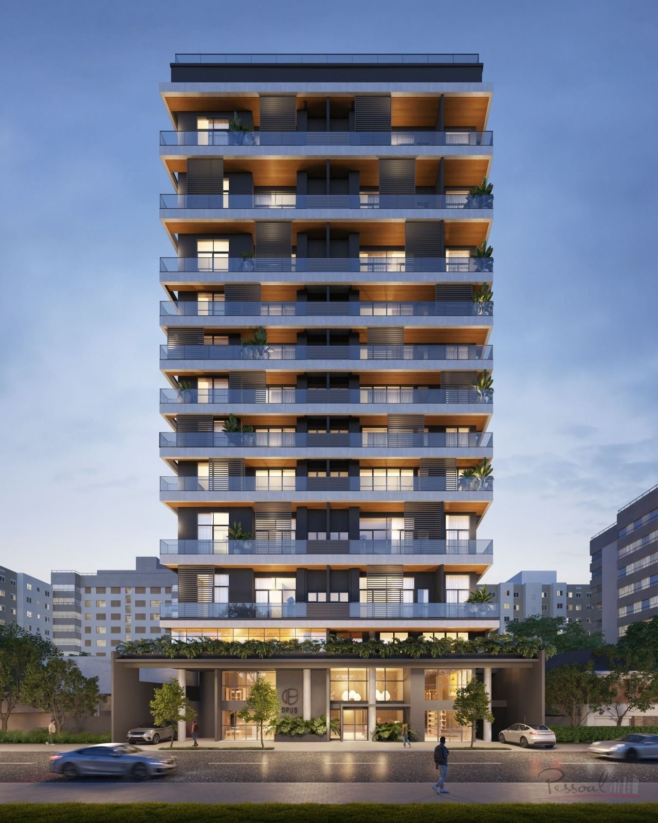 Grupo Duo_Opus_Fachada 01 Blue_EF2