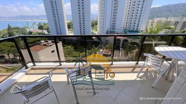 apartment em Caminho das Tartarugas, Mar e Céu - Guarujá - SP