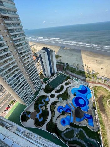 apartment em Avenida Presidente Castelo Branco, Mirim - Praia Grande - SP