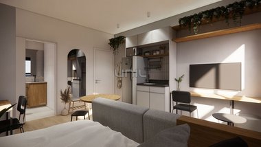 apartment em Professor Herminio Jacques, Centro - Florianópolis - SC