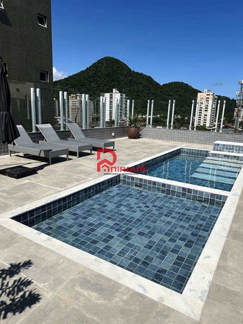 apartment em Rua Rui Barbosa, Canto do Forte - Praia Grande - SP