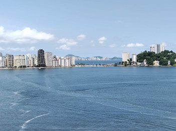 apartment em Avenida Presidente Getúlio Vargas, Morro dos Barbosas - São Vicente - SP