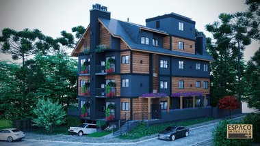 apartment em Rua Melvin Jones, Centro - Canela - RS