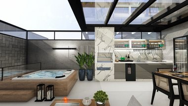 apartment em Rua Juruá, Vila Eldízia - Santo André - SP