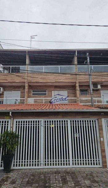 house em Rua Panamá, Guilhermina - Praia Grande - SP