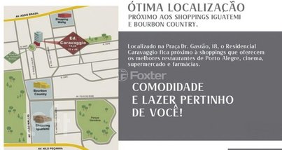 apartment em Praça Doutor Gastão Santos, Passo da Areia - Porto Alegre - RS