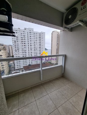apartment em Rua Cândido Rodrigues, Centro - São Vicente - SP