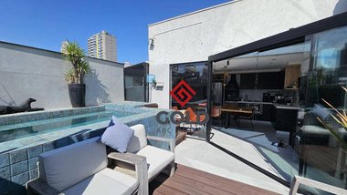 apartment em Rua das Aroeiras, Jardim - Santo André - SP
