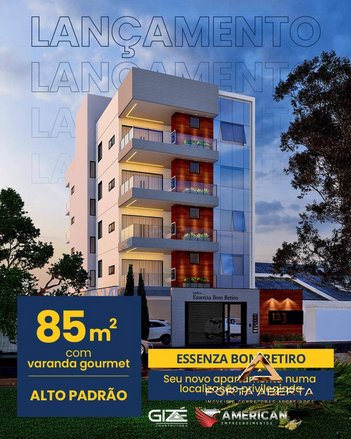 apartment em Rua Afonso Pena, Bom Retiro - Ipatinga - MG