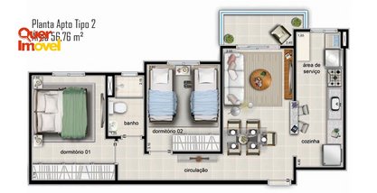 apartment em Via Doutor Paulo de Pinho Monteiro, Parque São Sebastião - Ribeirão Preto - SP