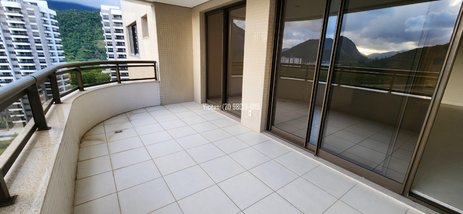 apartment em Avenida Salvador Allende, Barra da Tijuca - Rio de Janeiro - RJ