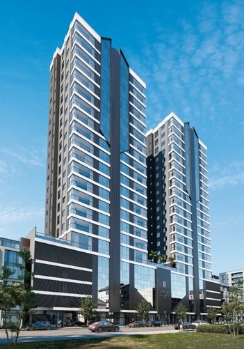apartment em Rua 302, Meia Praia - Itapema - SC