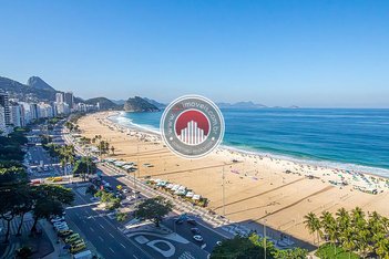 apartment em Avenida Atlântica, Copacabana - Rio de Janeiro - RJ