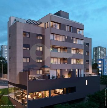 apartment em Praça das Constelações, Santa Lúcia - Belo Horizonte - MG
