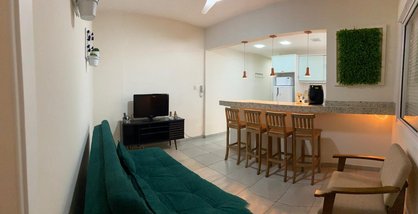 apartment em Avenida Manoel da Nóbrega, Itararé - São Vicente - SP