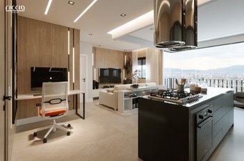 apartment em Avenida Doutor Eduardo Cury, Jardim das Colinas - São José dos Campos - SP