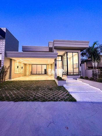 house em Rua Anuar Fauaz, Condomínio Vilage La Montagne - São José do Rio Preto - SP