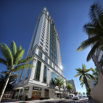 apartment em Rua 120, Meia Praia - Itapema - SC