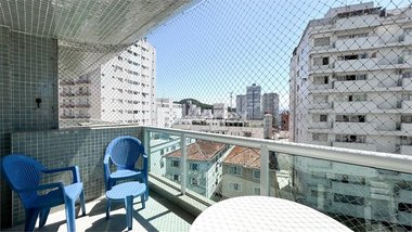 apartment em Avenida General Rondon, Vila Alzira - Guarujá - SP