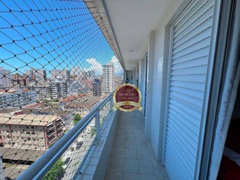 apartment em Rua Rui Barbosa, Canto do Forte - Praia Grande - SP