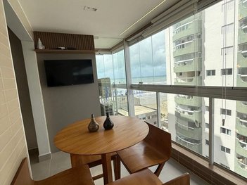 apartment em Rua Caribas, Aviação - Praia Grande - SP