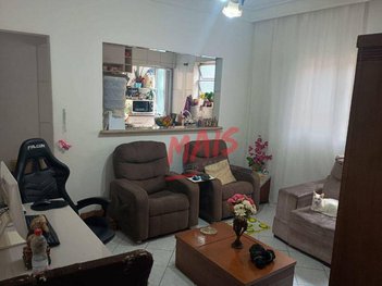 apartment em Rua Lélia, Aparecida - Santos - SP