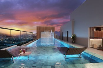 apartment em Avenida Atlântica, Praia do Morro - Guarapari - ES