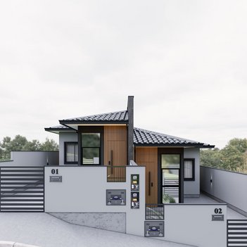 house em Rua Doutor Jayme Antunes Maciel, Forquilhas - São José - SC